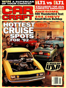 CAR CRAFT 1992 JAN - VETTE LT-1 vs. LT1, KILLER BIRD